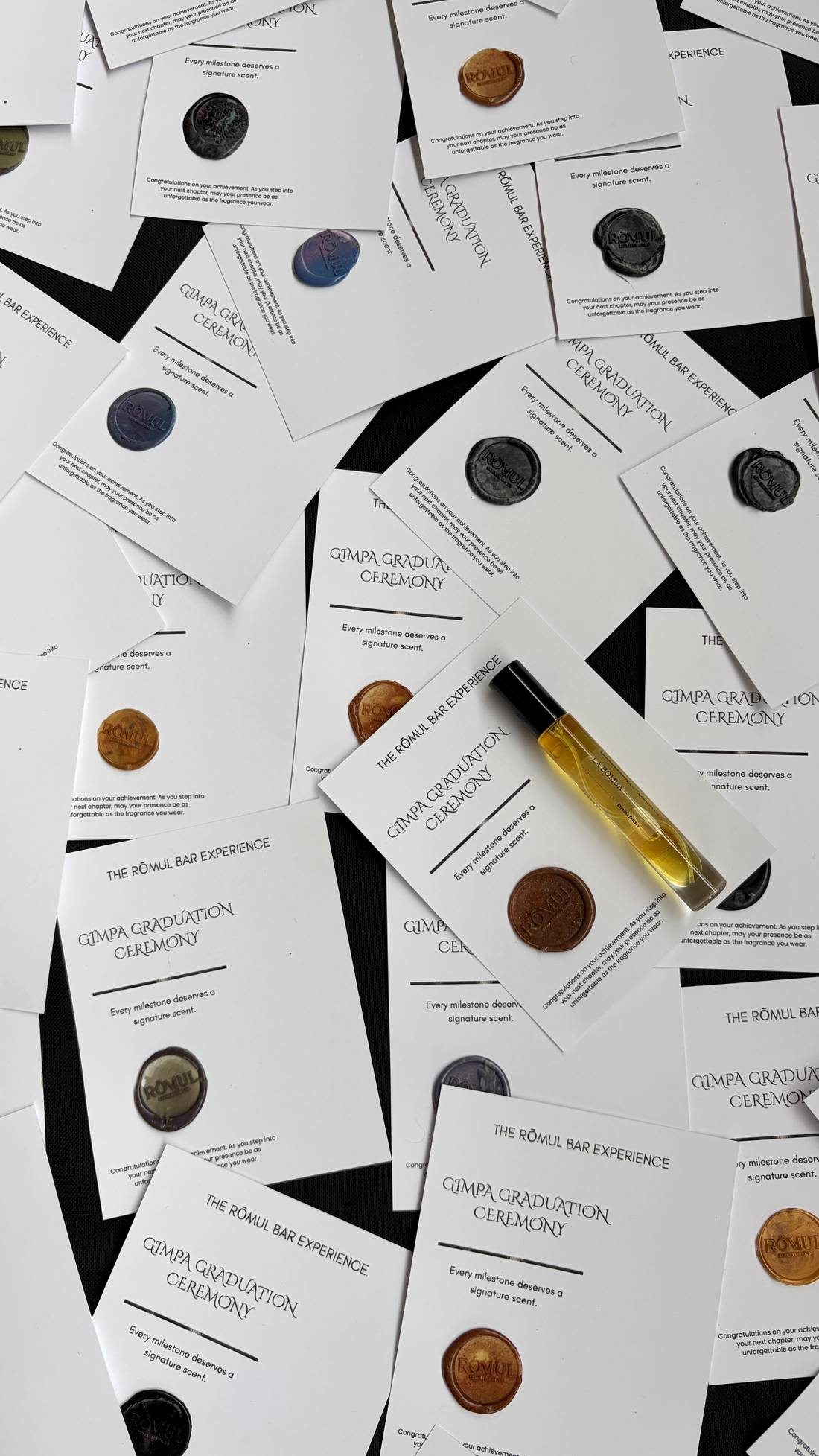 Rōmul milestone gifting cards